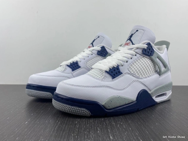 1st Kicks Shoes 4 Midnight DH6927-140 Air Jordan Navy 0717